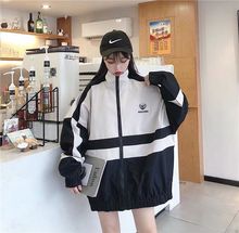 2019新款 潮初中高中学生韩版 宽松百搭防晒衣服 薄款 外套少女春秋装
