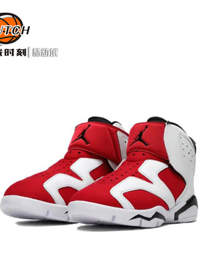 决战时刻-Air Jordan 6 Retro 胭脂白红儿童篮球鞋 CT4416-106