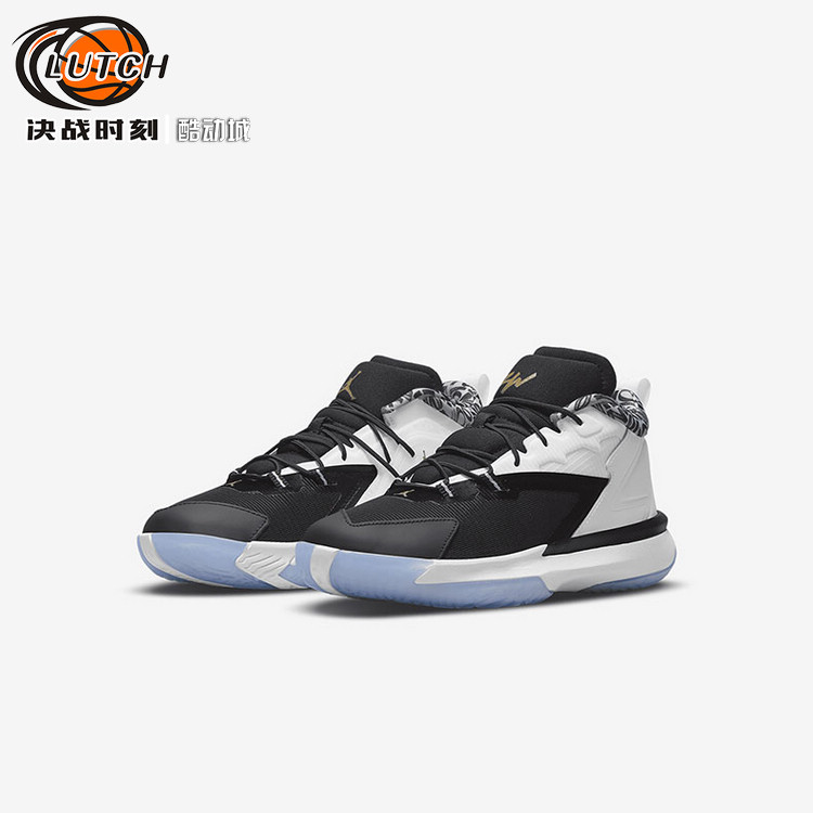 Air Jordan Zion 1 黑白锡安一代幼童缓震运动篮球鞋 DC2024-002 运动鞋new 篮球鞋 原图主图