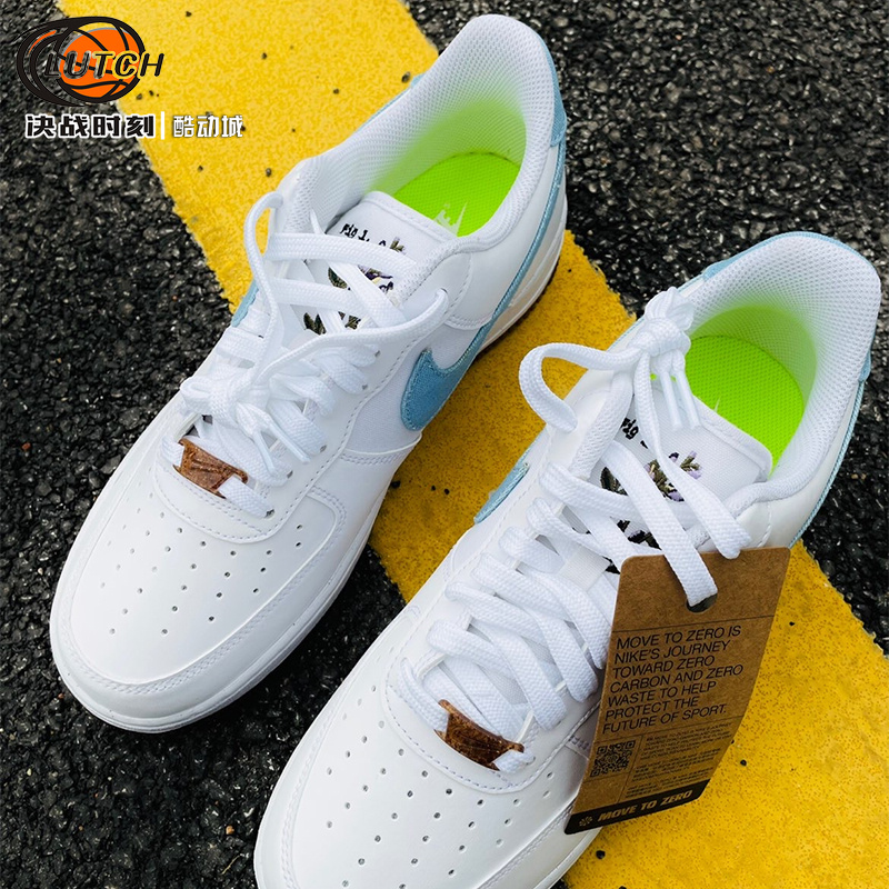 Nike Air Force 1 Low花卉刺绣男子低帮空军板鞋休闲鞋CZ0338-100