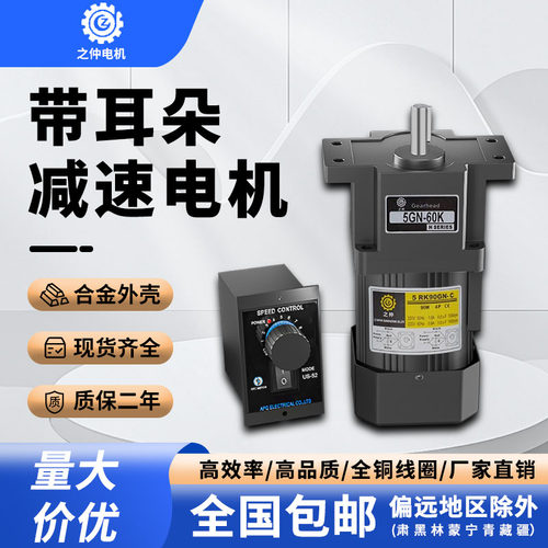 调速电机220V交流齿轮减速机