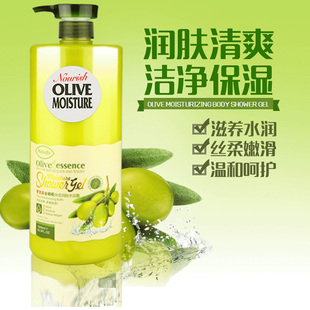 梦芭菲橄榄油止痒沐浴露持久留香滋润保湿补水净肤男女士家庭装