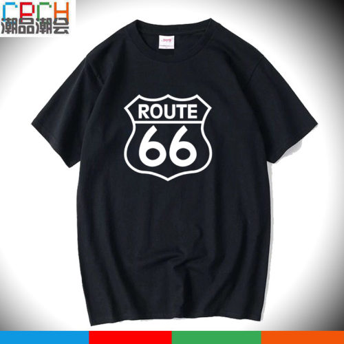 66号公路Route母亲之路纪念T恤