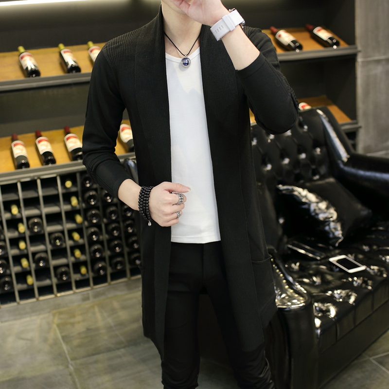 秋季中长款风衣男士2025韩版修身休闲外套学生男大衣个性潮流衣服