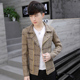 男士 帅气潮流小西装 夹克韩版 秋冬季 修身 休闲外套男装 青年短款 风衣