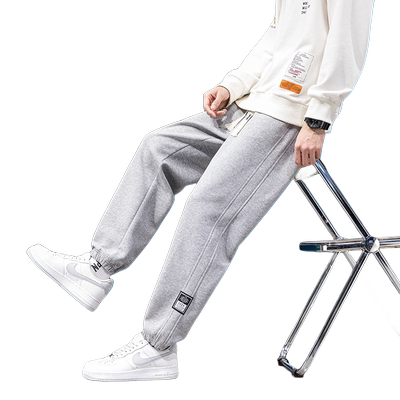 秋冬季青少年加绒裤子休闲