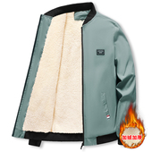 加绒加厚外套秋冬装 2026秋季 男士 棉衣潮流夹克学生棉服上衣服棉袄