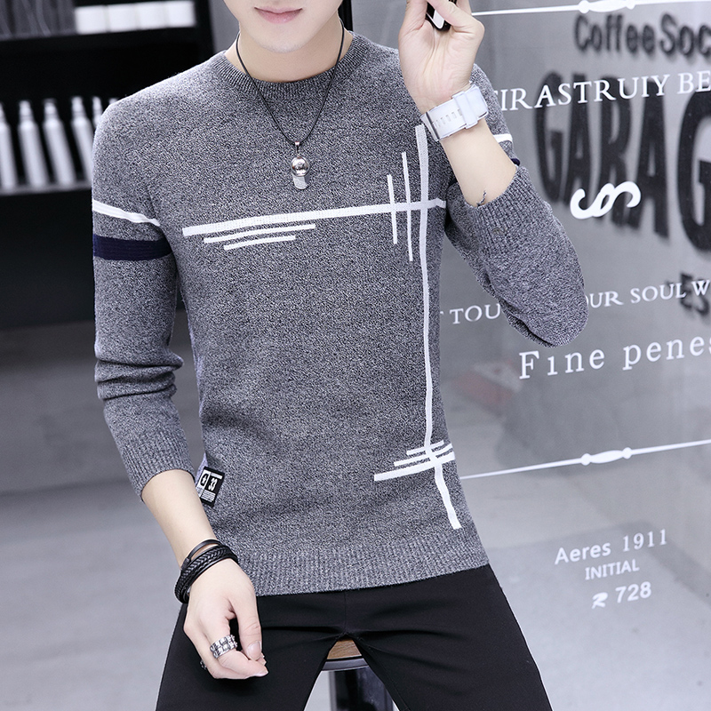 男士毛衣韩版潮流个性打底衫学生