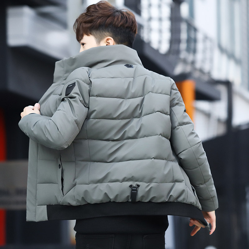 男士外套2022新款秋冬季棉服韩版潮流棉衣加厚帅气初冬男装棉袄
