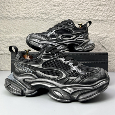 高级感潮牌透气老爹鞋男款