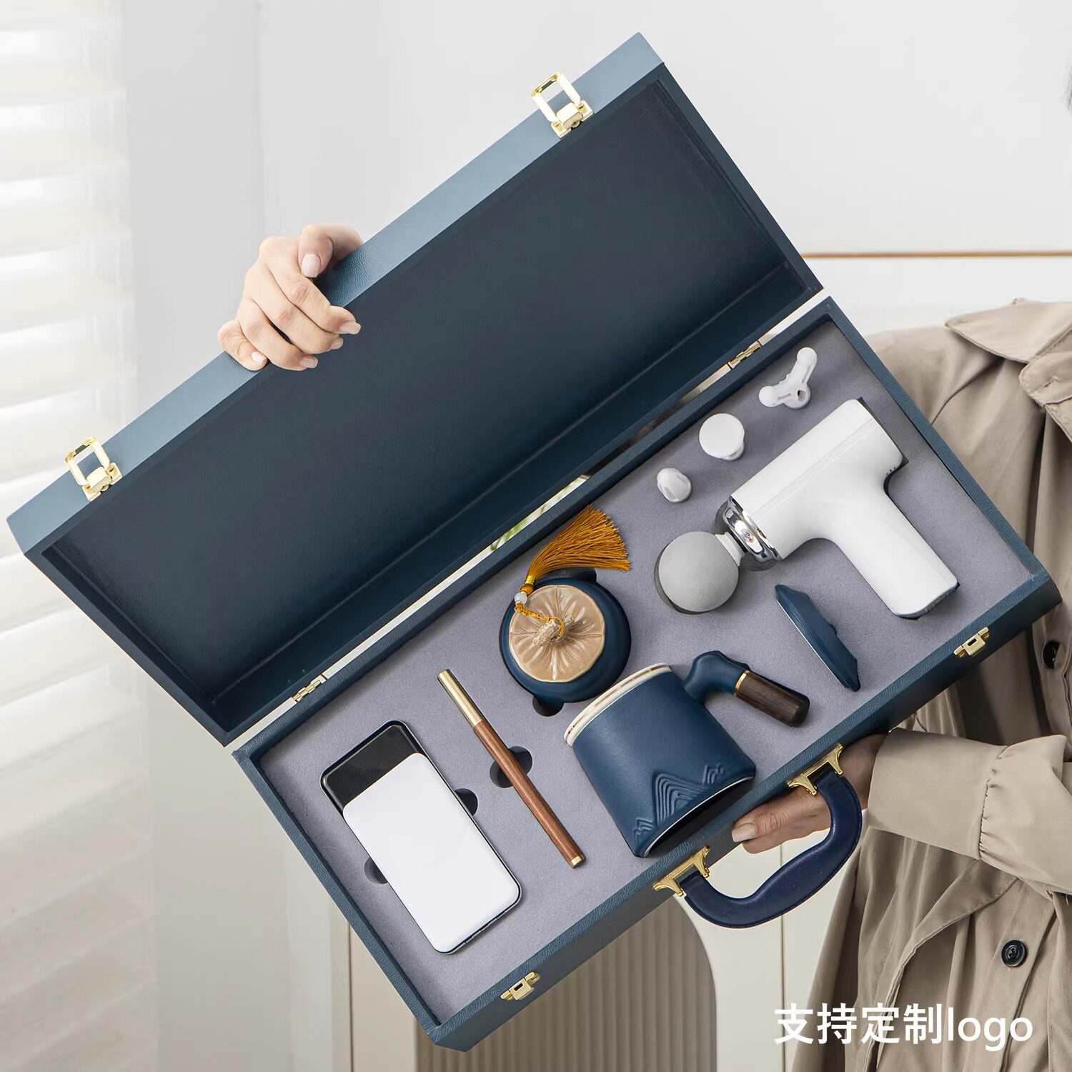 公司年会商务礼品送员工客户高端礼品企业周年庆定制纪念品伴手礼