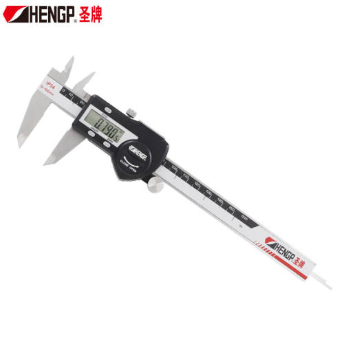 SHENGP/圣牌电子数显卡尺防水0-150mm游标卡尺高精度数字不锈钢卡
