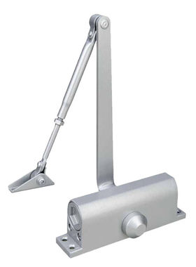 国强QB401闭门器五金204*43*70双独立调整阀弹力可调节防滑旋扣铝