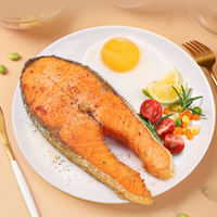 The official flagship store of Norwegian imported salmon fillet offers a whole, freshly frozen, thick-cut salmon fillet in the middle section thumbnail 4