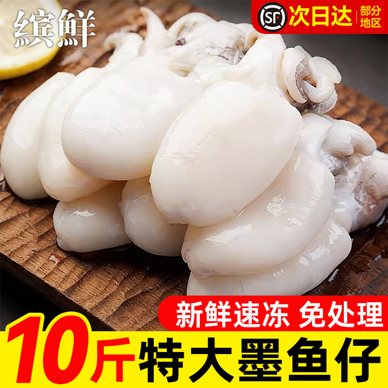 特大墨鱼仔新鲜冷冻商用批发