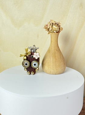 蒸汽朋克机器人手工制作情侣项链钥匙扣DIY