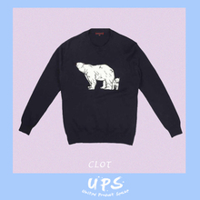 UPS LURKING POLAR 北极熊针织毛衣 陈冠希同款 BEAR CLOT