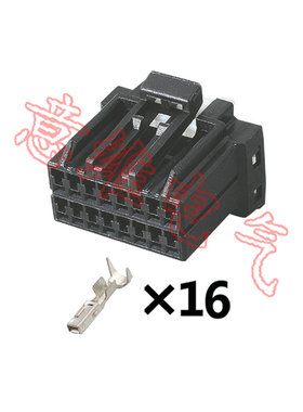 175966/615-2适用于汽车接插件线束插头 16孔 DJ7161YC-1-11/21
