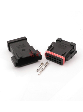 DJ71271Y-1-11/21 汽车线束连接器12P孔 132015-0065 132015-0066