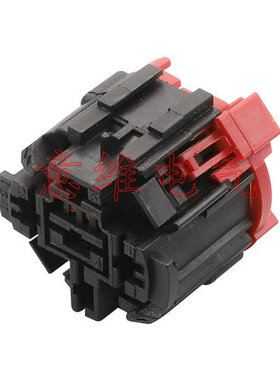 45501E225/98947-101黑色适用富康风扇继电器插头DJD7051F-6.3-21