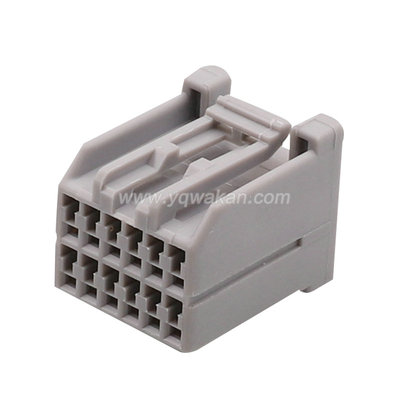 DJ7122K-1.2-21 汽车线束连接器插头 12P芯车用接插件 64002-1215