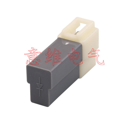 119643-66900适用于汽车接插件线束插头内置二极管电流1.5A 2P2孔