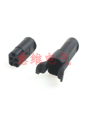 DJ7051-1.65-11/21防水5P连接器汽车线束插头16644.559.501对插