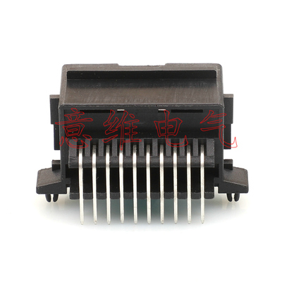 DJ7204A-1.5-10针座PCB弯针 汽车接插件连接器 护套34830-2001