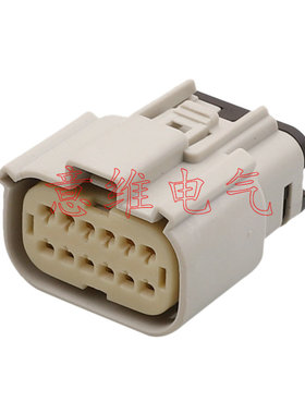 33482-1202 适用于福特线束连接器插头12P 灰色 DJ7123YA-1-11