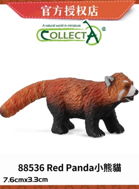英国CollectA我你他仿真野生动物模型玩具88536 小熊猫