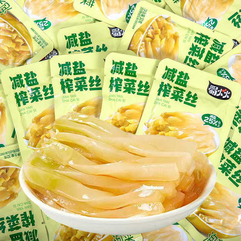 吉香居蜀火火减盐榨菜丝
