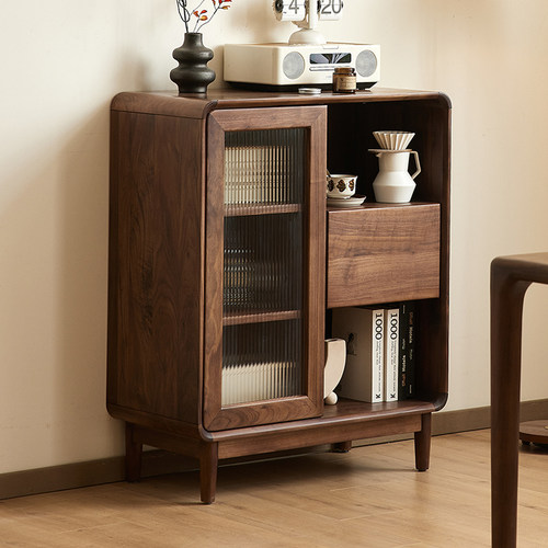 YAMOO北美黑胡桃木餐边柜