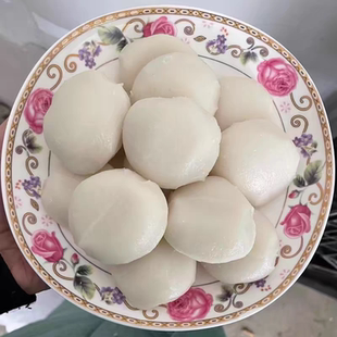 繁昌粽叶糯米团子芜湖白团子传统农家手工糍粑真空包装3斤起包邮