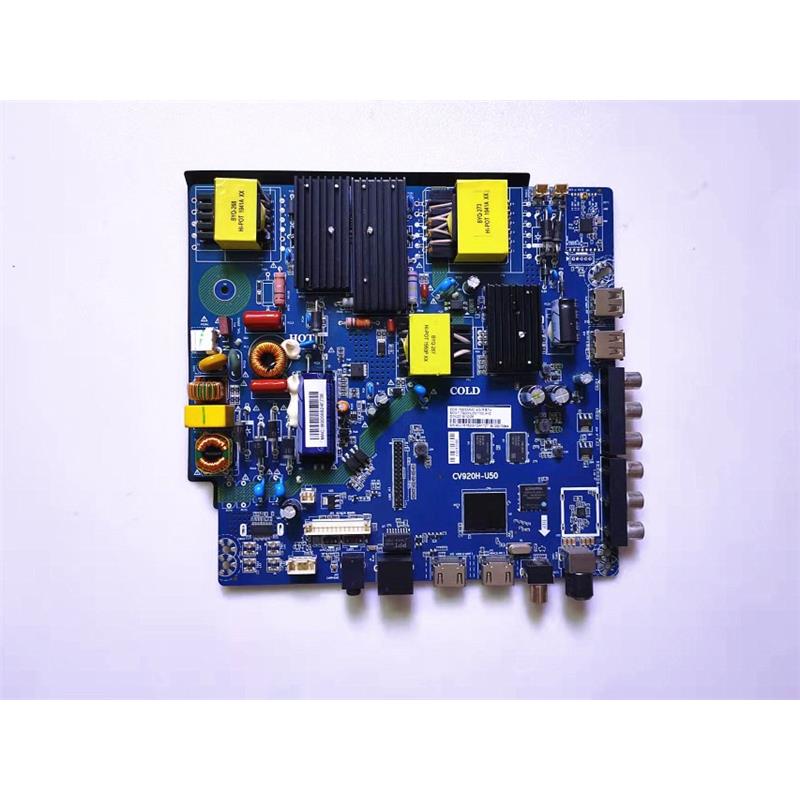 适应CV920-E55 U50主板安卓智能2K无线网络65寸-130寸