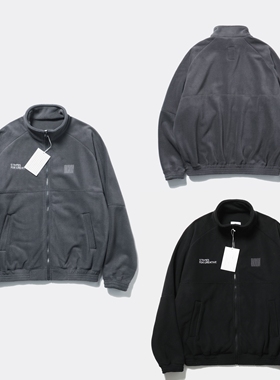 SFC S.F.C  FLEECE SPORTY JACKET摇粒绒立领拉链夹克外套2色