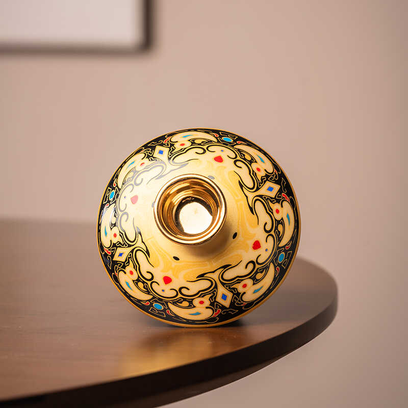 可旋转悬停盖子羊脂玉白瓷盖碗单盖子三才茶碗茶杯零配件陶瓷盖杯