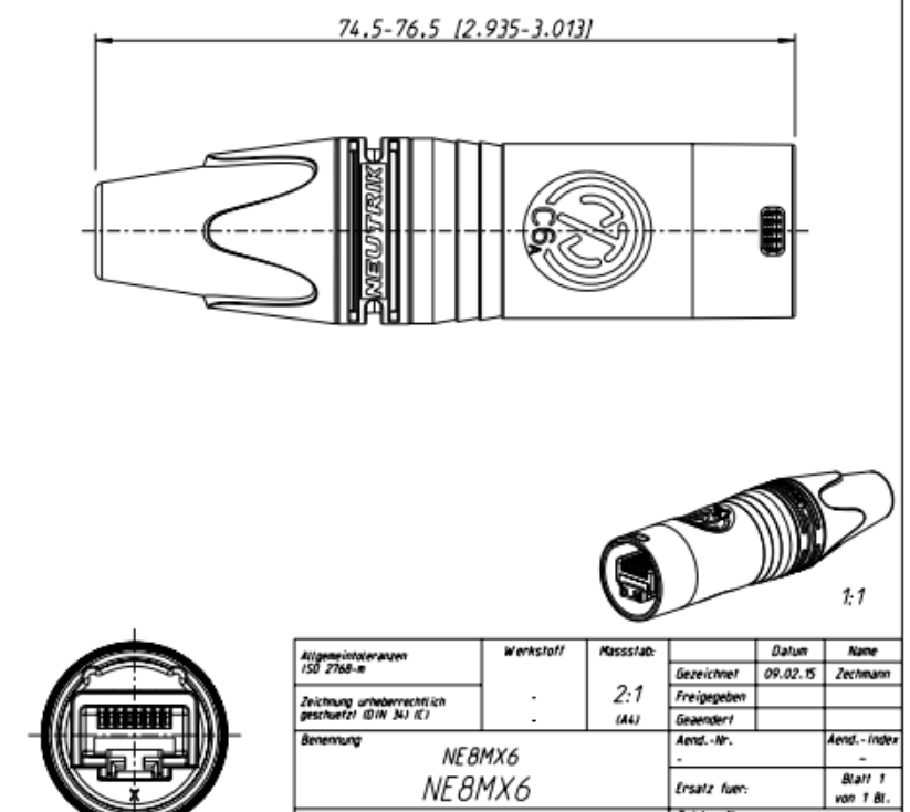 NEUTRIKNE8MX6-BetherCON底座