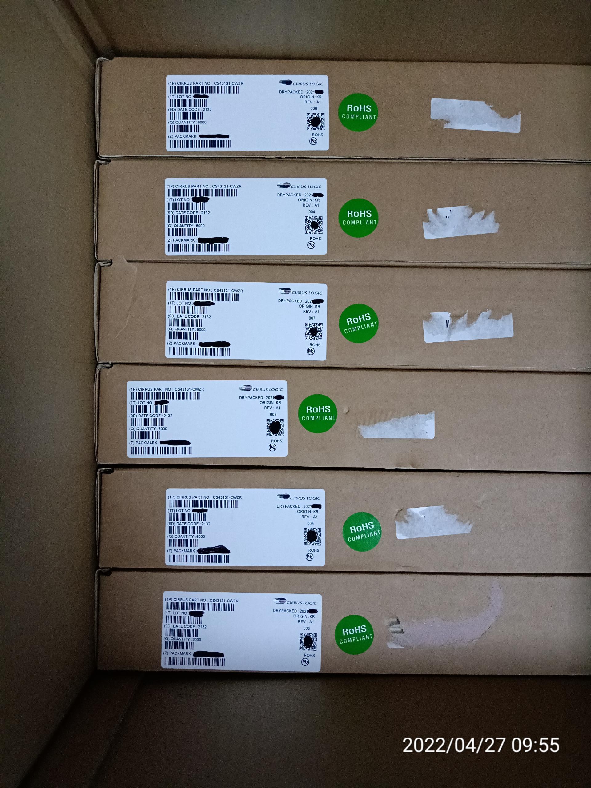 CIRRUSCS43131-CWZR音频数模