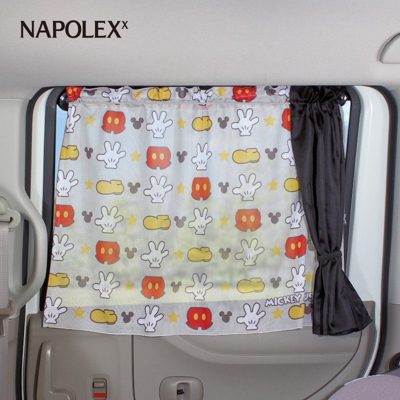 迪士尼汽车窗帘儿童车用遮阳帘吸盘式车窗隐私侧挡防晒隔热遮光布