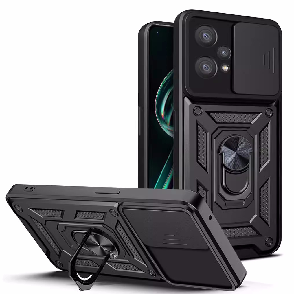 适用oppoK10x手机壳气囊防摔滑盖PGGM10全包镜头推拉窗k11x硅胶磁吸一体指环保护套潮oppo简约款PHF110磨砂壳