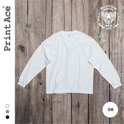 printace咔叽版型超重磅长袖t恤