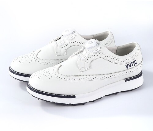 VVTJC 新款防水防滑男士高尔夫球鞋旋扣室内外舒适球鞋