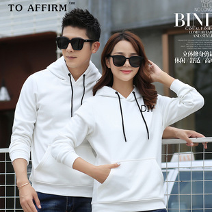 工作服 班服文化衫 时都9902银狐绒连帽套头长袖 卫衣定制秋冬季