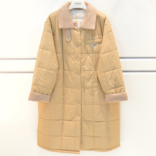 佰伦熊睡衣2026冬季 女士水洗棉简约三层夹棉加厚保暖睡袍家居服