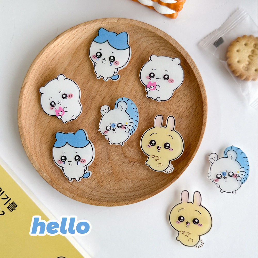 卡通漫画chiikawa吉伊小八乌萨奇宝宝发夹可爱甜美学生头饰发饰