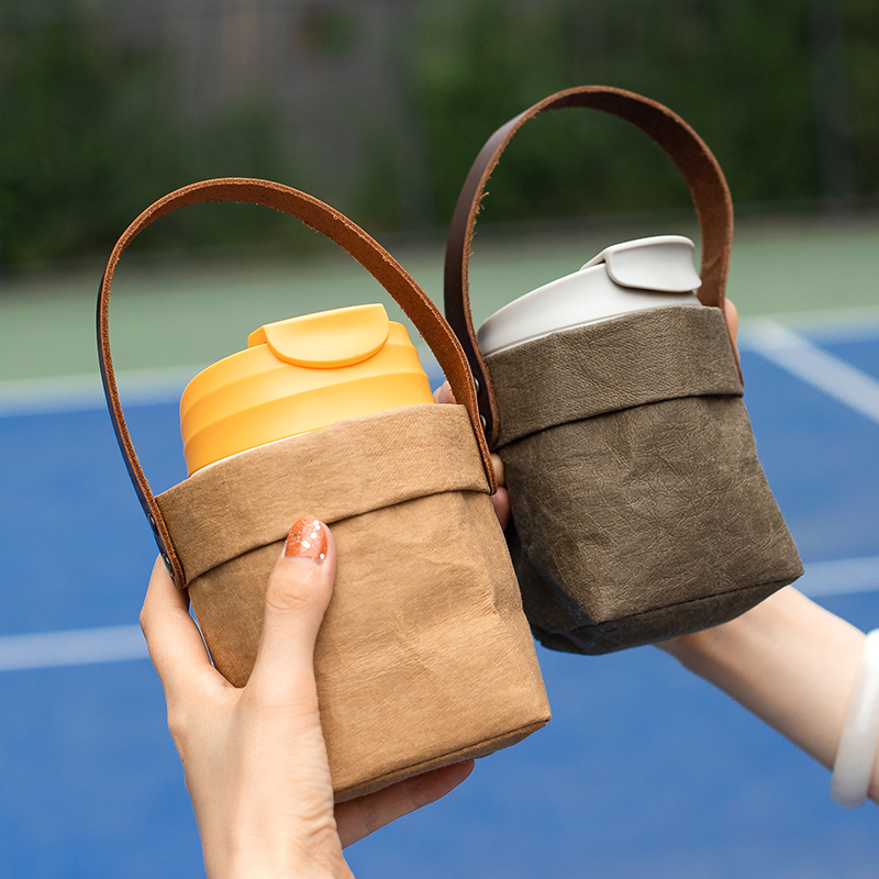 乐扣手提bablov小浪防烫咖啡杯