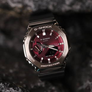 2100A 卡西欧手表男G SHOCK太阳能蓝牙金属八角运动防水GBM