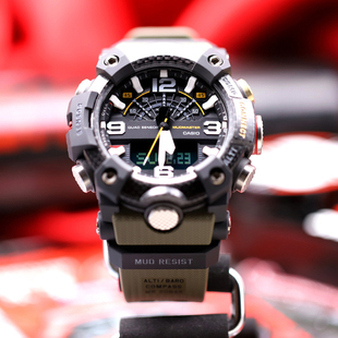 1A3 B100 卡西欧手表男G SHOCK三代小泥王蓝牙三重感应碳纤维GG