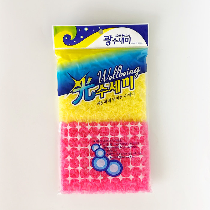 箱起另询韩国进口光抹布不沾油洗碗巾精致泡泡纱洗碗布厨房刷锅
