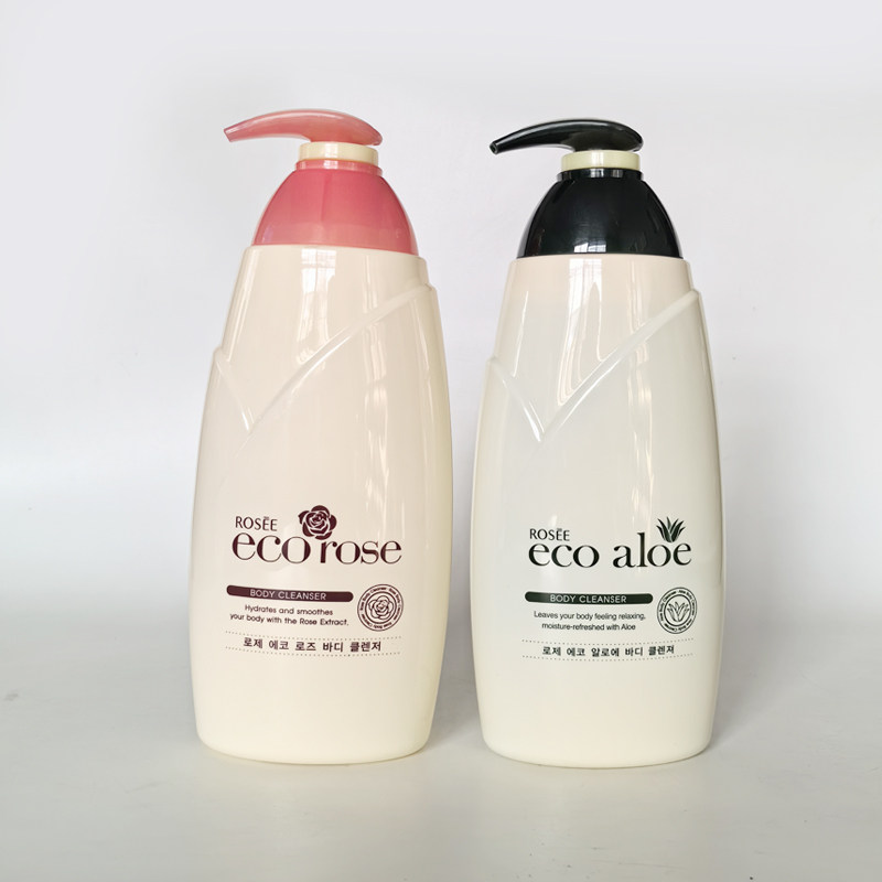 韩国进口露紫伊寇草本玫瑰芦荟沐浴露补水保湿男女士沐浴液